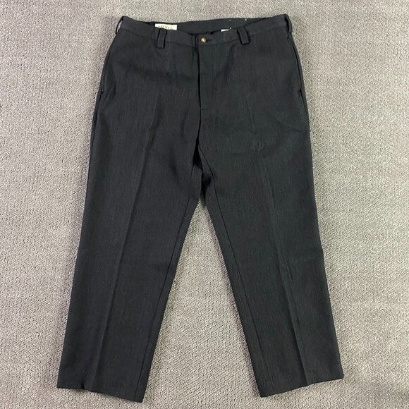 NWT Orvis Washable Wool Twill Pants Men's Size 40 Cotton Charcoal - Picture 1 of 12